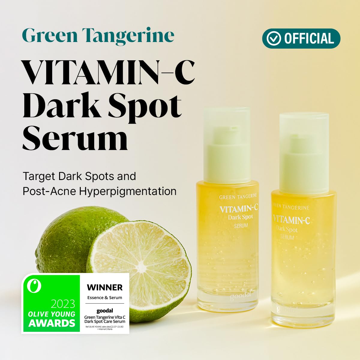 GOODAL Green Tangerine Vitamin C Serum 1.01 fl oz.